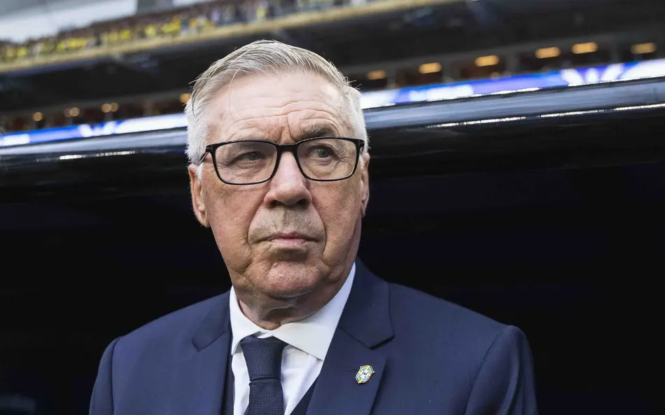 Carlo Ancelotti leads Brazil before the match against Norway at the 2026 World Cup.