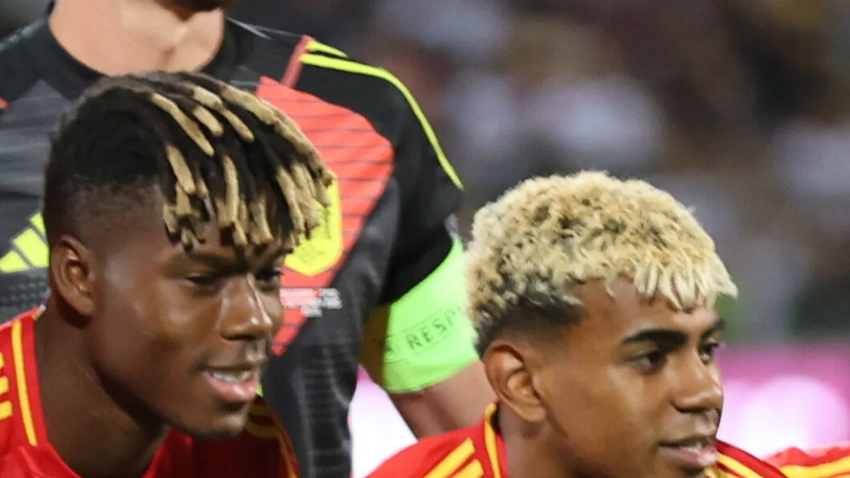 Lamine and Nico Williams give Spain pace and width.