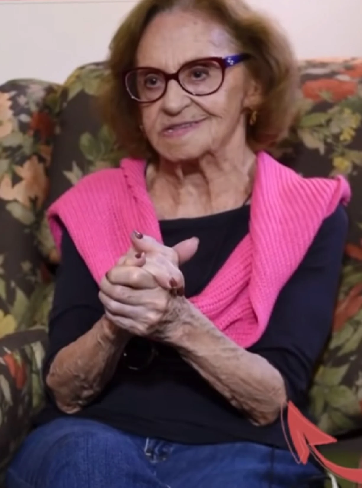 Portrait de l’actrice brésilienne Laura Cardoso en 2019.