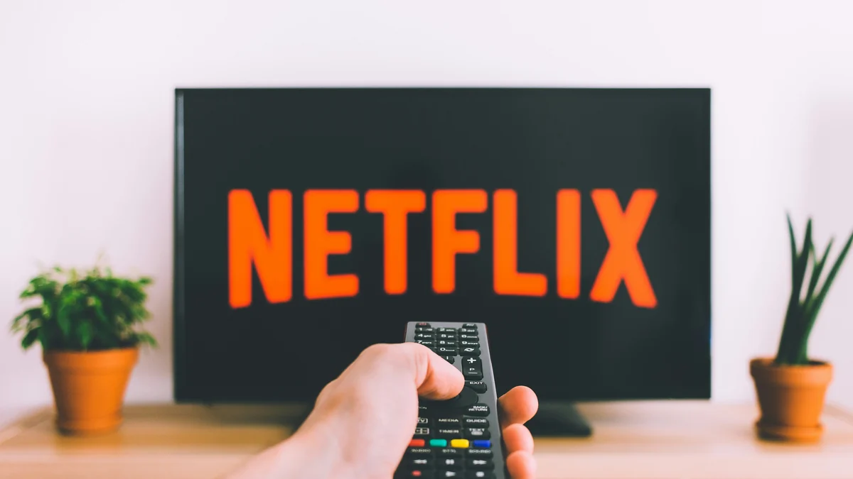 Prime Video logo displayed in a corporate presentation setting.